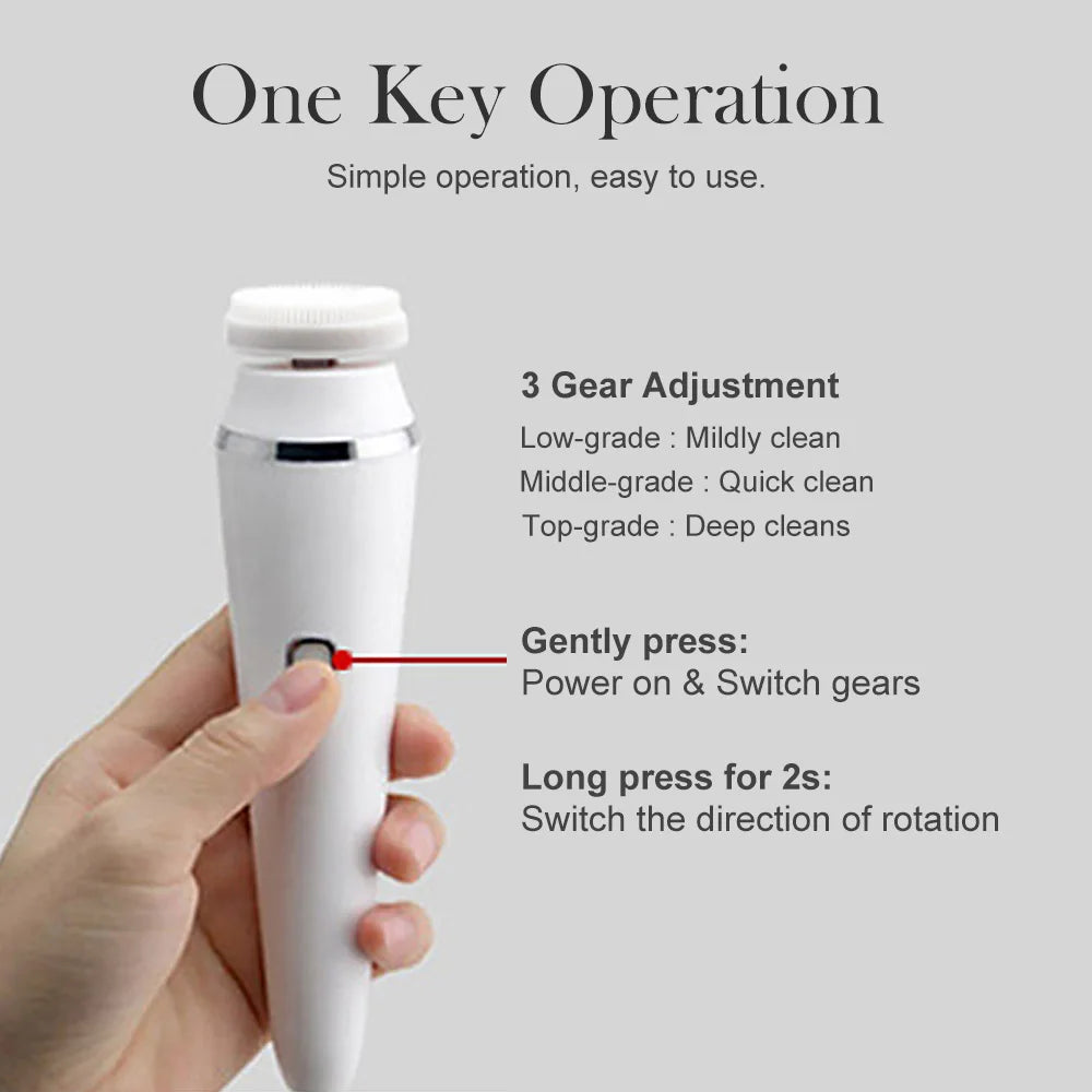 4 In 1 Electric Facial Cleaning Brush